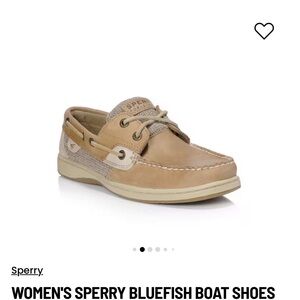 WOMEN'S SPERRY BLUEFISH BOAT SHOES sz 9